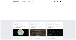 Desktop Screenshot of benscott.co.uk